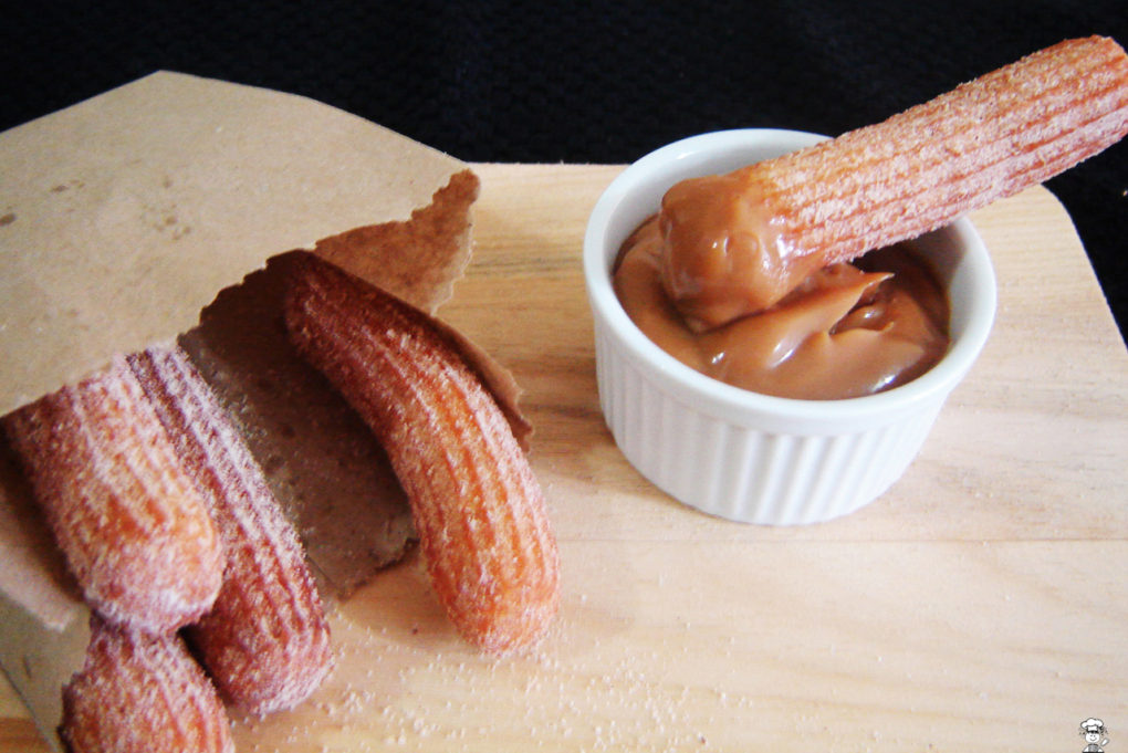 Receita churros doce leite