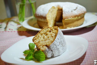 bolo de gengibre e canela