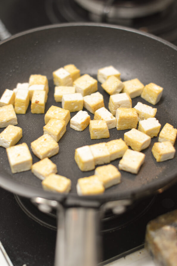 Tofu tostado